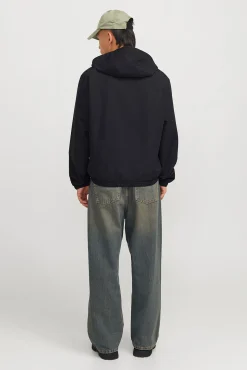 Jack & Jones Casacos-Casaco de meia estação preto