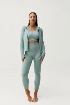 Born Living Yoga Sobretudos-Casaco desportivo Sarvan Iceberg Green bege
