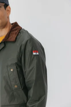 elPulpo Casacos-Casaco encerada Heritage Verde