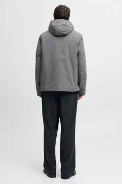 Jack & Jones Casacos-Casaco impermeável cinzento