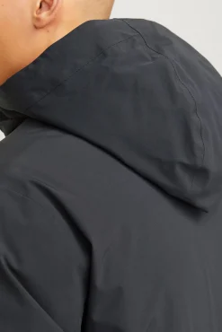 Jack & Jones Casacos-Casaco isolado com capuz Cinzento