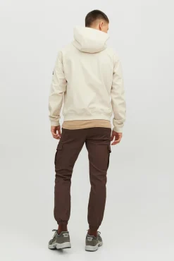 Jack & Jones Casacos-Casaco leve com capuz cinzento