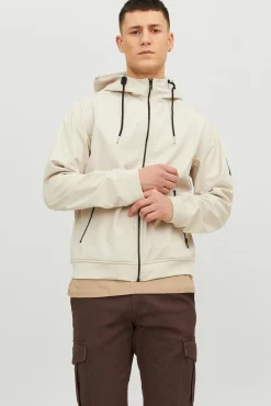 Jack & Jones Casacos-Casaco leve com capuz cinzento