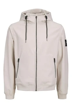 Jack & Jones Casacos-Casaco leve com capuz cinzento