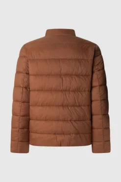 Pepe Jeans Casacos|Ultralights-Casaco Puffer vermelho