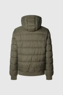 Pepe Jeans Casacos-Casaco Puffer com Capuz verde
