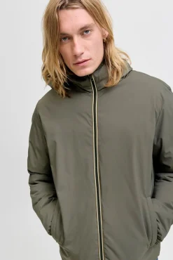Jack & Jones Casacos-Casaco reversível verde
