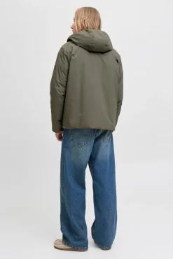 Jack & Jones Casacos-Casaco reversível verde