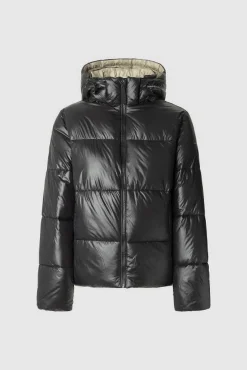 Pepe Jeans Sobretudos-Casaco Sussy Puffer preto
