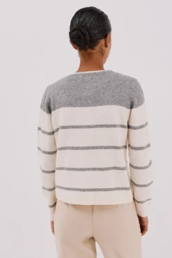 Cortefiel Camisolas-Casaco tato suave Cinzento