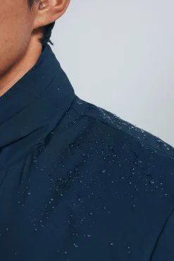 Springfield Casacos-Casaco técnica acolchoada azul