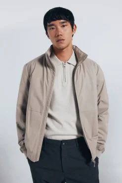 Springfield Casacos-Casaco técnica acolchoada cru