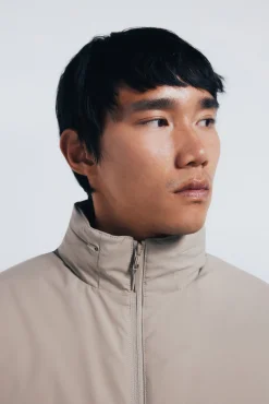 Springfield Casacos-Casaco técnica acolchoada cru