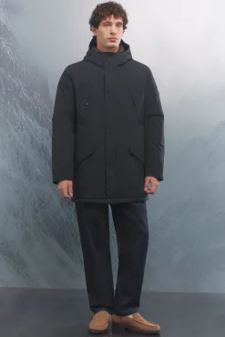 Springfield Casacos-Casaco térmica acolchoada azul