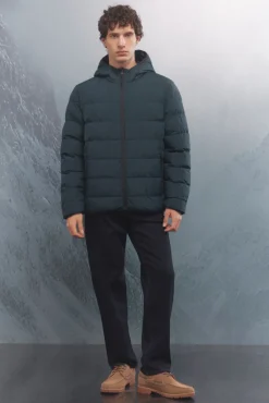 Springfield Casacos-Casaco térmica acolchoada azul