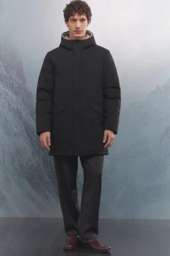 Springfield Casacos-Casaco térmica acolchoada preto