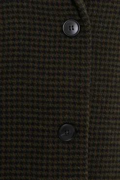 System Action Casacos-Casaco xadrez verde