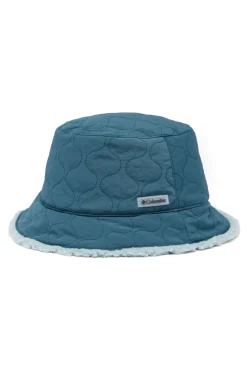 Columbia Gorrás-Chapéu Bucket Reversível Acolchoado Winter Pass™ II Sherpa Forro polar Unissex azul