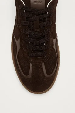 Alohas Sneakers-Chinelos de couro Tb.490 Rife Castanho