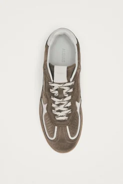 Alohas Sneakers-Chinelos de couro Tb.490 Rife Castanho