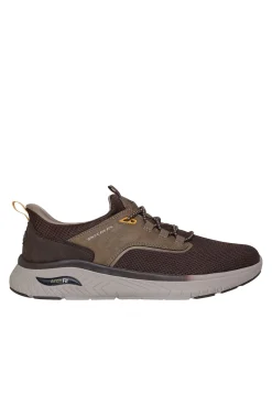 Skechers Sneakers-Chinelos de quarto Arch Fit Crosser Castanho