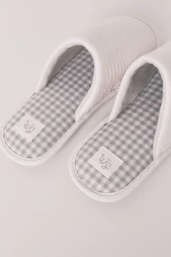 Women'secret Maternidade|Sneakers-Chinelos de quarto cinza fechado 