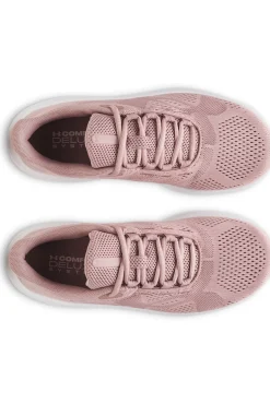 Under Armour Sneakers-Chinelos de quarto de corrida femininos rosa