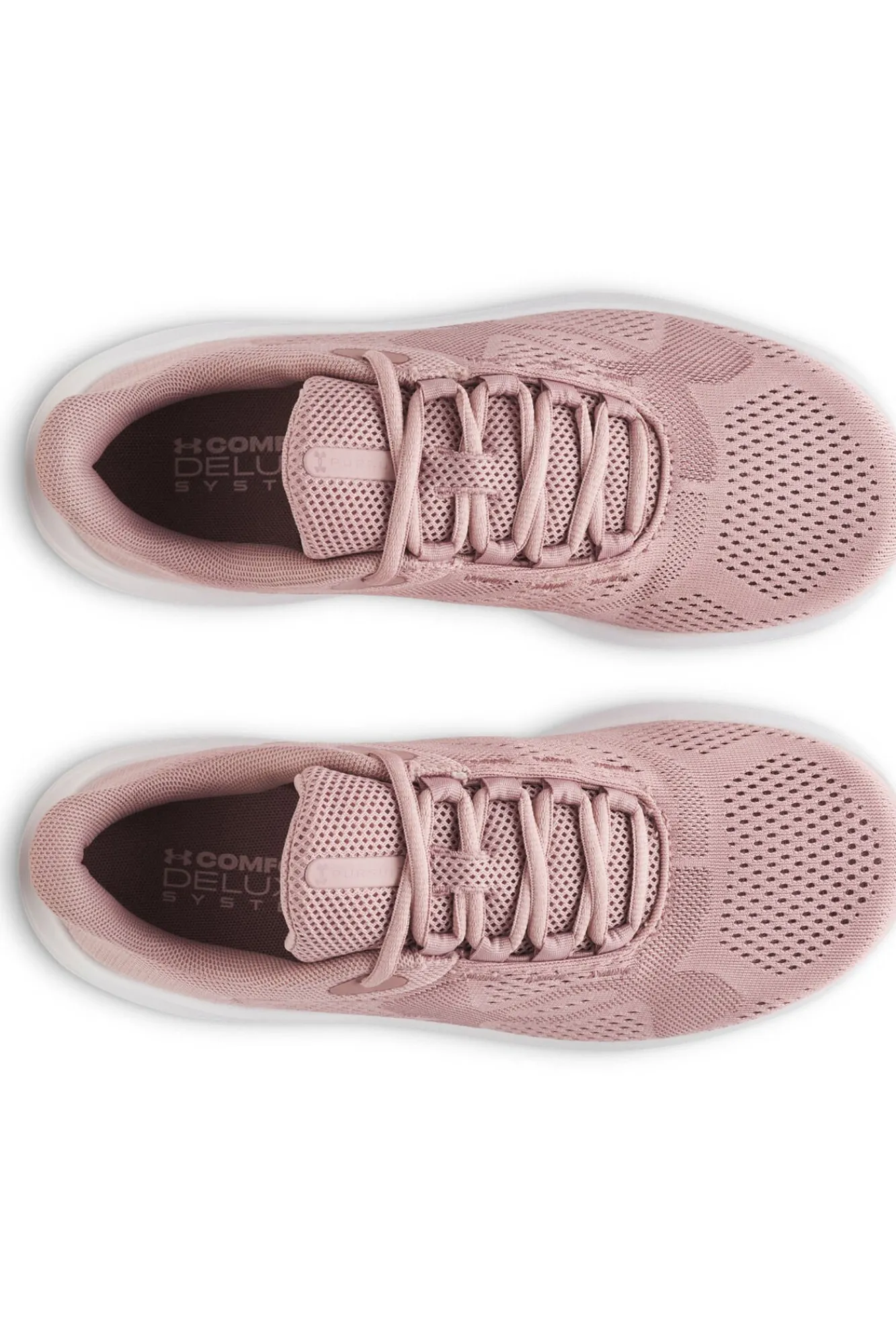 Under Armour Sneakers-Chinelos de quarto de corrida femininos rosa