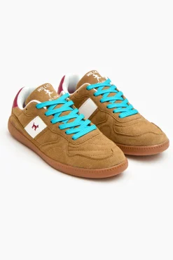 Williot Sneakers-Chinelos de quarto de quadra Tostado