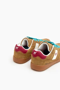 Williot Sneakers-Chinelos de quarto de quadra Tostado