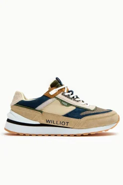 Williot Sneakers-Chinelos de quarto dourados Multicolorido
