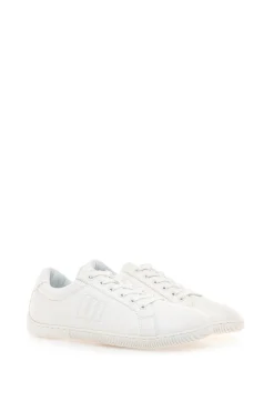 MTNG Sneakers-Chinelos de quarto femininos descalços branco