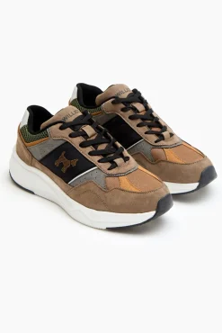 Williot Sneakers-Chinelos de quarto Kyoto Castanho