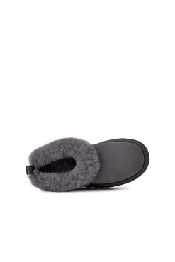 Ugg Calçado De Couro-Chinelos Tazzelle Cinzento