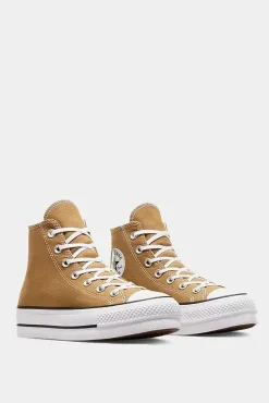 Converse Sneakers-Chuck Taylor ankle patch and All Star bege