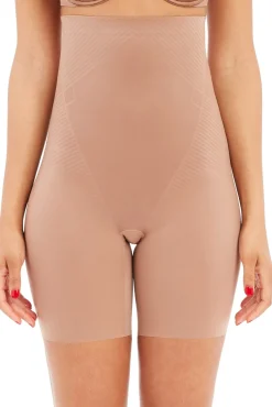 Spanx Roupa Interior-Cinta modelante de cintura alta cru