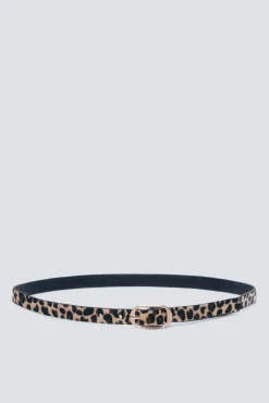 Springfield Cintos-Cinto com estampado animal e fivela oval cru