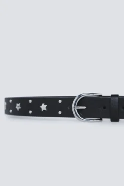 Springfield Cintos-Cinto com estrelas e tachas metálicas preto