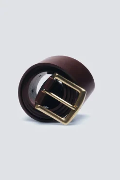 Springfield Cintos-Cinto com fivela fivela de metal castanho