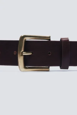 Springfield Cintos-Cinto com fivela fivela de metal castanho