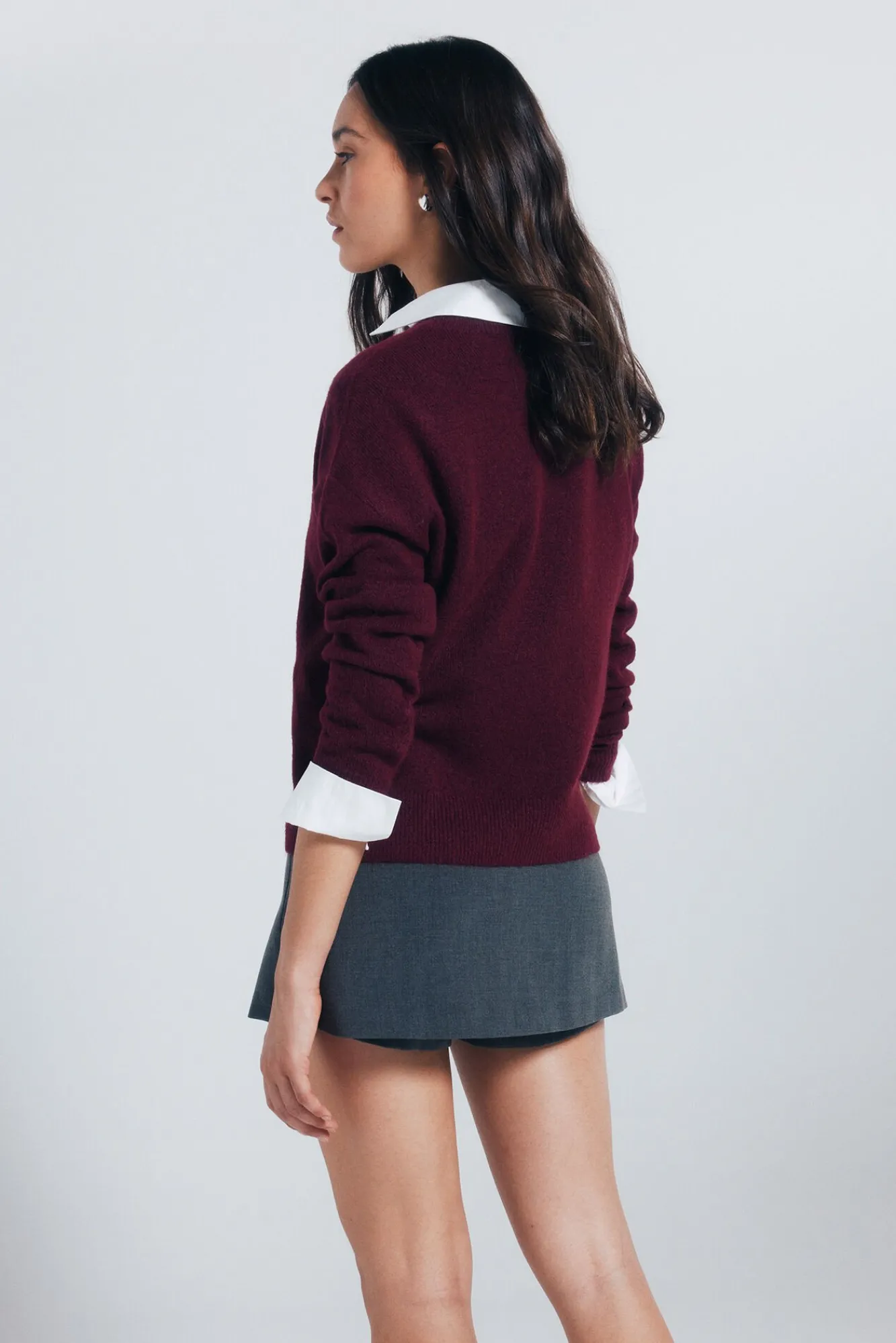 Springfield Saias-cinto de saia e saia cinzento