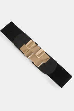 Morgan Cintos-Cinto elástico com fivelas Preto