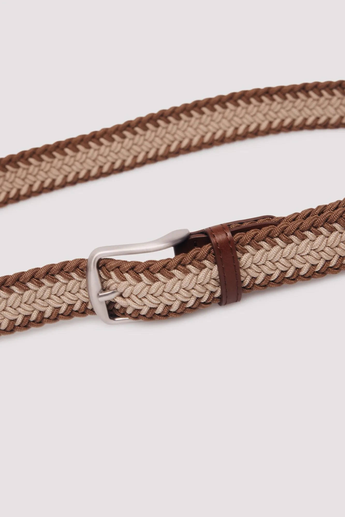 Springfield Cintos-Cinto entrançado bicolor bege