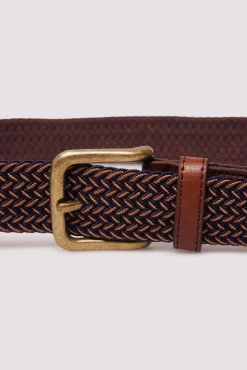 Springfield Cintos-Cinto entrançado multicolorido azul