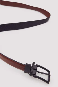 Springfield Cintos-Cinto jeans reversível vison