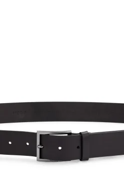 HUGO Cintos-Cinto pele Castanho