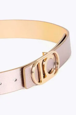 Lola Casademunt Cintos-Cinto reversível Dourado