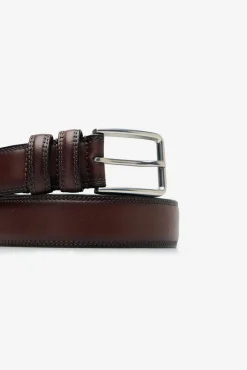 Cortefiel Cintos-Cinto sport pele Castanho