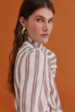 Hoss Intropia Blusas-Claudette. Blusa às riscas Granada