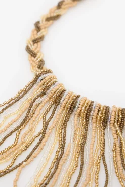 Cortefiel Joalharia E Bijuteria-Colar de franjas Multicolorido